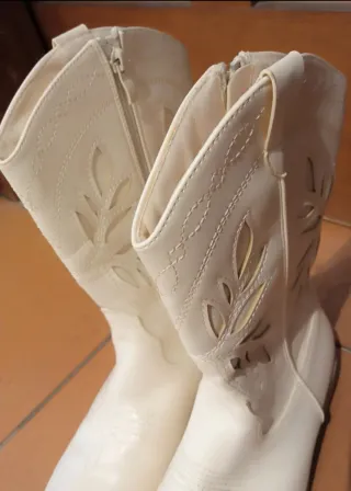 Stivali K&I Shoes Bianchi Tg 36