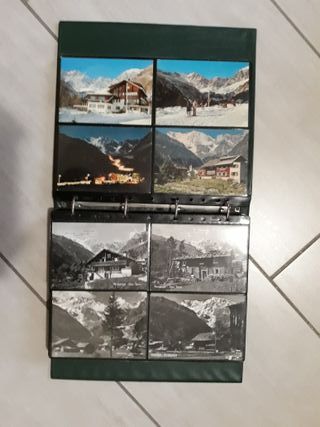 Cartoline di Macugnaga e Monte Rosa in album