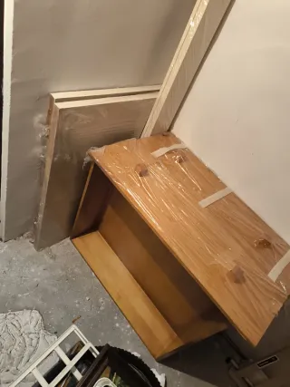 Regalo dos Estructura de cama de madera