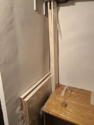 Regalo dos Estructura de cama de madera