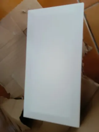 6 Cajas Azulejos Artens Metro 10x20cm Blanco Mate