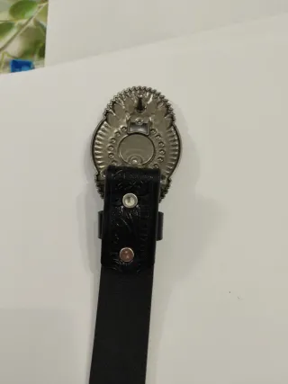 Cintura Western Turchese Argento Unisex