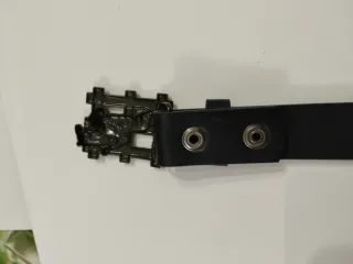 Cintura Vintage con Fibbia Cavaliere