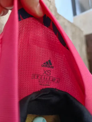 Camiseta Real Madrid Adidas Rosa Talla XS