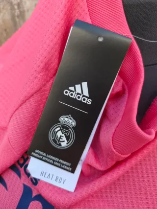 Camiseta Real Madrid Adidas Rosa Talla XS