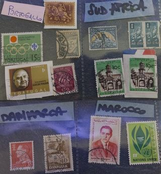 566 Francobolli Paesi Vari dal 1899 al 1972