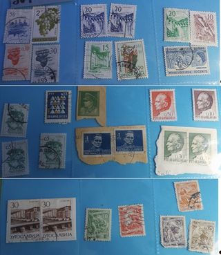 566 Francobolli Paesi Vari dal 1899 al 1972