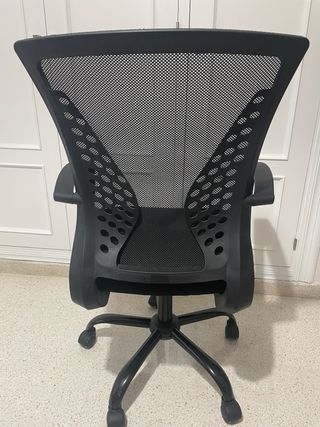 Silla de escritorio negra