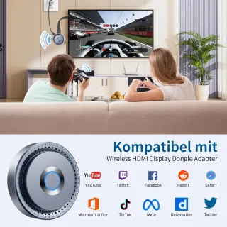 Miracast Wireless Hdmi Dongle Adapte