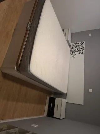 Canapé cama tapizado tela de 1.50