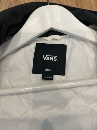 Chaqueta Vans NASA Blanca y Negra