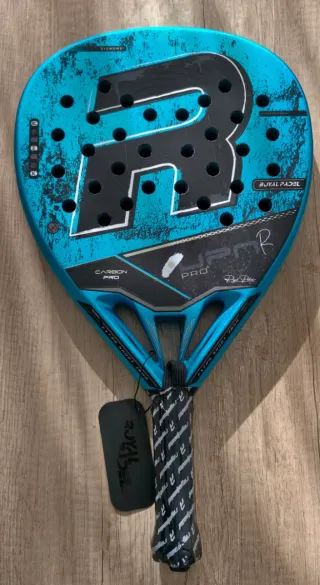 Pala de padel Royal Padel Jpn R Carbón Pro Azul