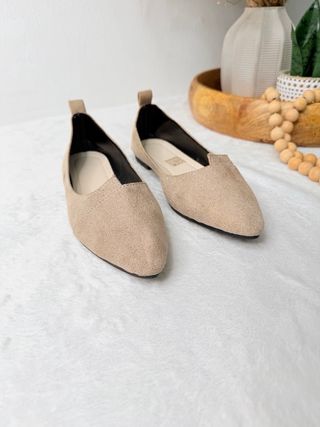 Bailarinas Beige Talla 38 Minimalistas