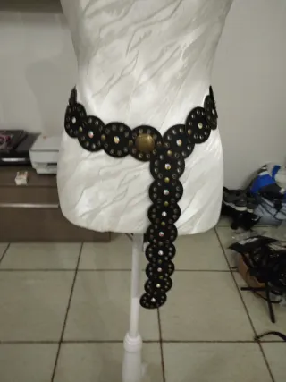 Cintura similpelle vintage donna