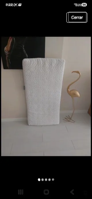 Colchón Cuna My Baby Mattress 120x60 Enrollable