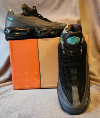 Nike Air Max 95 Gris y Turquesa