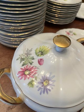 Vajilla Real Gijón Vintage Completa