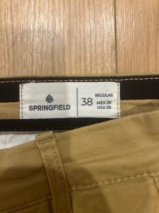 Pantalones Chinos Springfield Talla 38