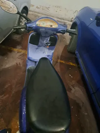 Vespa Azul Automática Scooter