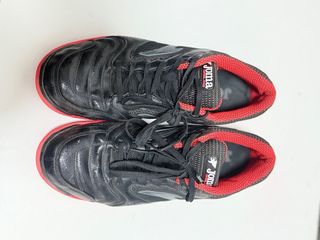 Zapatillas Fútbol Sala Joma Dribling Negro/Rojo