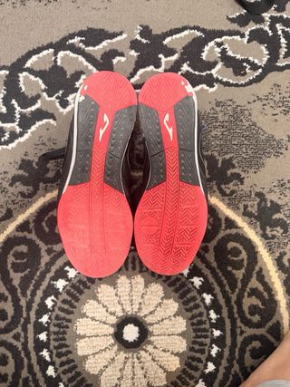 Zapatillas Fútbol Sala Joma Dribling Negro/Rojo