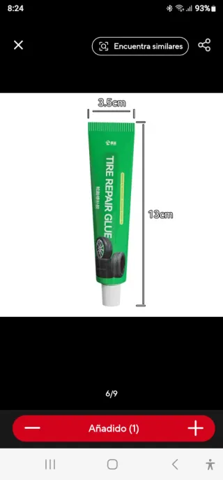 Adhesivo Reparación Neumáticos  Fuengirola