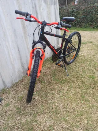Bicicleta Rock Rider 87 Naranja/Negra