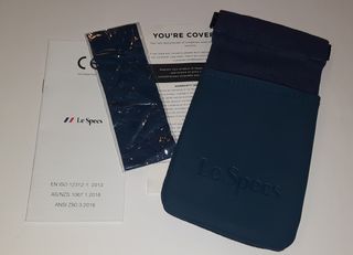 Astuccio Occhiali Le Specs con Panno  – Nuovo