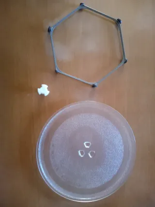 Plato Giratorio Microondas Vidrio