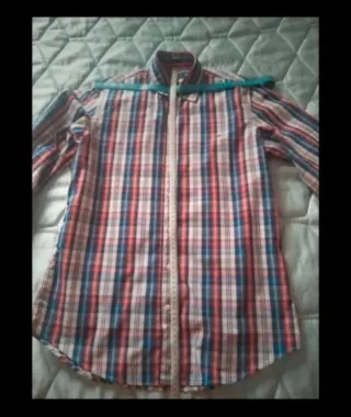 Camisa de cuadros de Purificación García