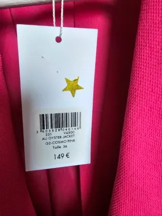 Blazer Kookai Fresa Largo