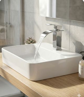 Grifo de lavabo nuevo monomando baño lavadero