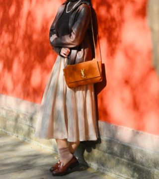 Bolso YSL Kate Reversible Marrón