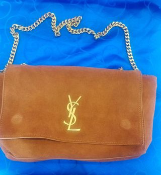Bolso YSL Kate Reversible Marrón