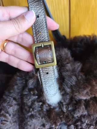 Bolso pelo marrón