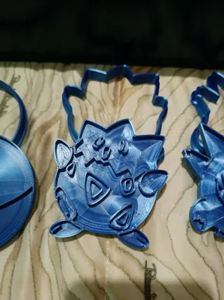 Tris taglia-biscotti Pokemon