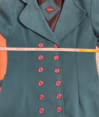 Cappotto doppiopetto con cintura