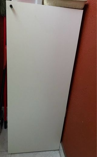 Armario terraza plástico blanco