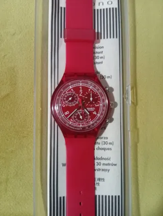 Swatch Chrono Le Rouge SCR101 Vintage