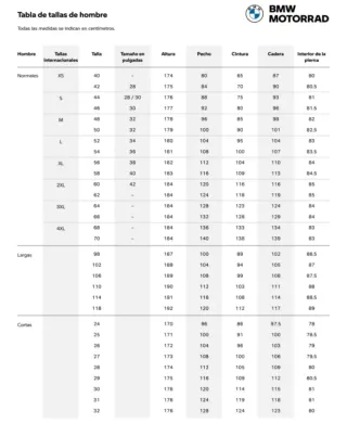 Chaqueta y pantalón moto BMW