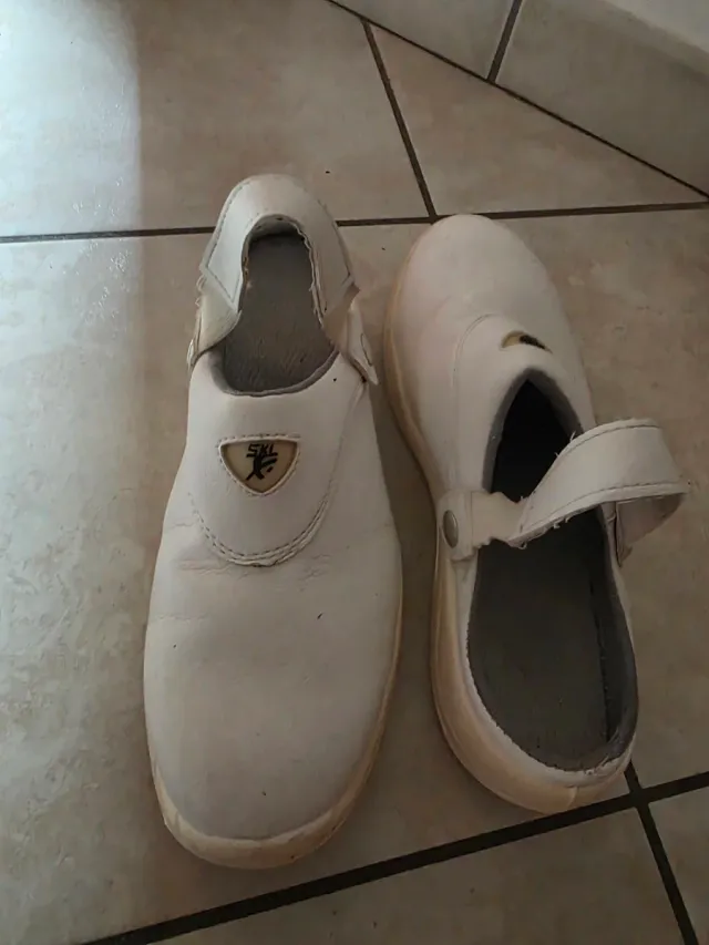 Scarpe Antinfortunistiche Zoccolo Bianco