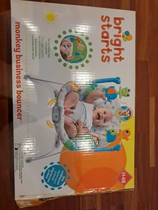 Sillita de bebé Bright Starts Monkey Business