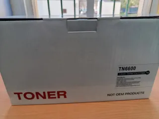 Tóner Brother TN6600 ,dos unidades y brother 560