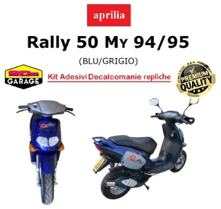 Kit Adesivi Aprilia Rally 50 MY 94/95 Blu/Grigio