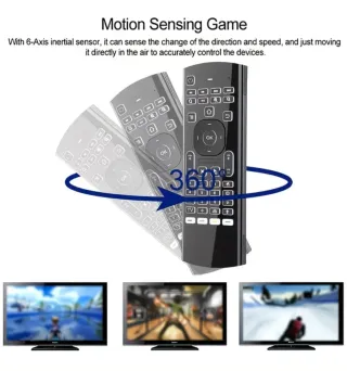 Mando y ratón 2 en 1 negro