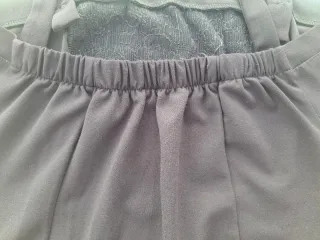 Top Negro T XL. Medidas en descripción