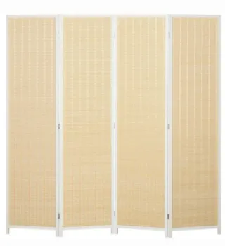 Biombo Homcom 4 paneles 180x180 cm