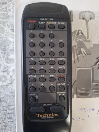 Mando a distancia Technics RAK-CH115WH