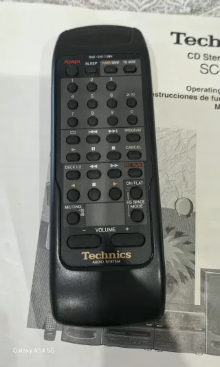 Mando a distancia Technics RAK-CH115WH