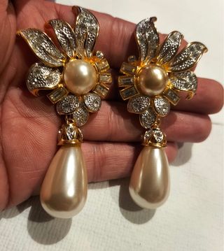 Espectacular pendientes antiguos vintage